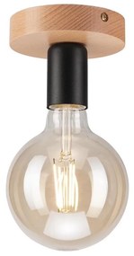 Lustră aplicată VITO 1xE27/60W/230V fag