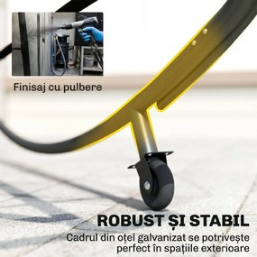 Outsunny plajă balcon parasolar dublu matrimonial | Aosom Romania