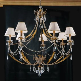 Candelabru LUX super elegant cu 7 brate Miramare LU 2406/7 OR