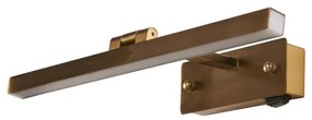 Aplica de perete LED pentru oglinda sau tablou Corfu alama