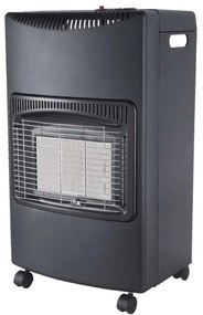 Soba pe gaz pentru incalzire Elite EGH-1401, 4200W, 3 nivele, rabatabila, Protectii, Negru