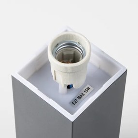 Brilagi - Lampă de exterior cu senzor NOVA 1xE27/15W/230V 40 cm IP44 antracit