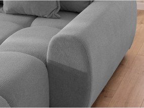 Colțar gri (cu colț pe partea dreaptă/cu șezlong) Albane – Ropez