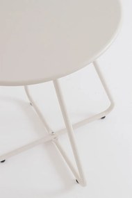 Măsuță de grădină rotundă din oțel ø 45 cm Jable – Bizzotto