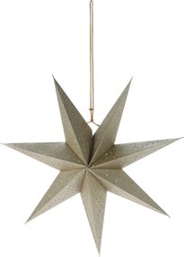 Stea de Crăciun suspendată, 45 cm, champagne