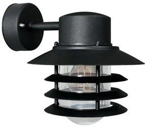 Aplica de perete exterior IP54 Vejers Down negru 74471003NL