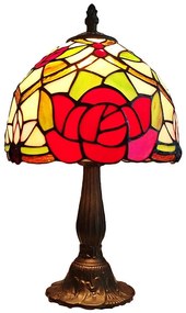 Brilagi - Lampă de masă Tiffany cu vitralii GARLAN 1xE14/40W/230V