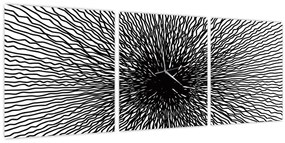 Tablou - Centrul (cu ceas) (90x30 cm)
