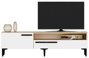 Masă TV Zera White