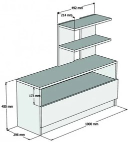 Dulap Pantofi Airy - Alb