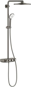 Grohe Euphoria set de duș perete cu termostat cu duș de ploaie Brushed Hard Graphite 26507AL0
