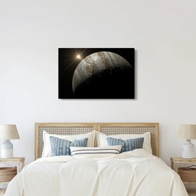 Tablou cu planetă în cosmos (90x60 cm)