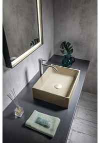 Sapho - Lavoar pentru blat FORMIGO 47,5x36,5 cm beton/bej