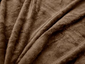 Patura din microplus Culoare maro inchis, VIOLET 150x200 cm