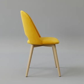 Scaun de sufragerie THEO galben