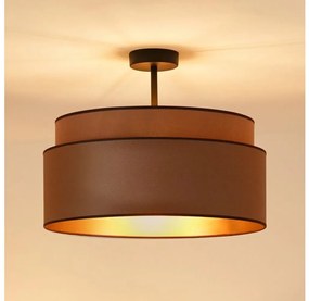 Brilagi - Plafonieră OREGON VEGE 1xE27/15W/230V, Ø 45 cm, maro