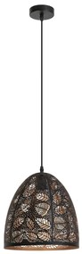 Pendul design industrial metalic negru/auriu MANORCA 2277 RX
