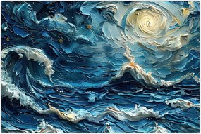 Tablou - Pictura cerului și a mării (90x60 cm)