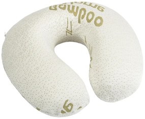 Perniţă pentru călătorii din spumă cu memorie 4Home Bamboo, 32 x 20 cm