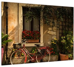 Tablou pe sticlă - Italia pitorească (70x50 cm)