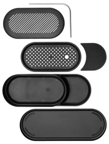 Organizator chiuveta Brabantia SinkStyle 1008500, Finisaj mineral, Gri