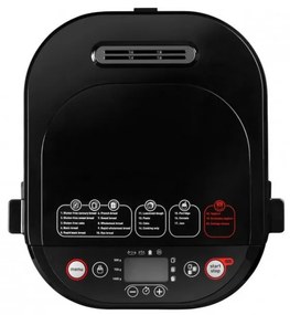 Aparat de paine Tefal Pain & Delices PF240E38, 700 W, 1000/750/500 g, 3 grade coacere, 20 programe, Negru/otel inoxidabil