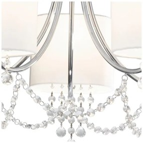 Searchlight - Lustră pe lanț NINA 5XE14/60W/230V