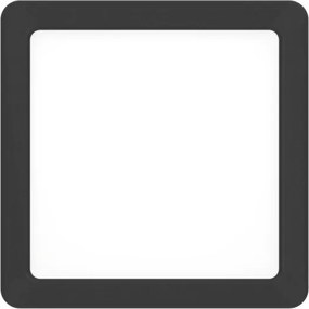 Eglo 901328 - Plafonieră LED pentru baie FUEVA LED/7W/230V 15x15 cm IP44 negru