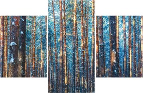 Tablou - Pădurea iarna (90x60 cm)