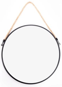 Oglindă rotundă de perete , Ø 37 cm