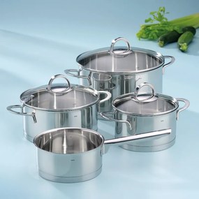 Set de oale Kela CAILIN, din oțel inoxidabil,7 buc.