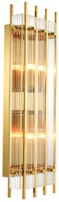 Aplica perete design LUX Sparks L, auriu 111899 HZ