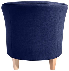 Fotoliu Max Winzer Livia Dark Blue, albastru închis