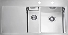 Chiuveta inox Alveus Pure 60 dreapta 98x53 cm