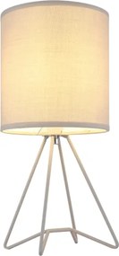 Globo 21734G - Lampă de masă TAMIAN 1xE14/40W/230V gri