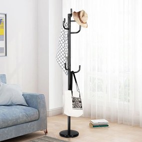 Cuier vertical cu 8 cârlige