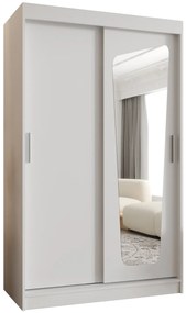 Dulap de haine 120 cm Mokka (alb). 1126024