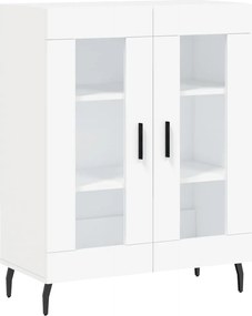 vidaXL Dulap, alb, 69,5x34x90 cm, lemn compozit