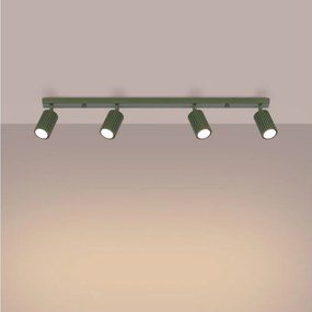 Brilagi - Spot LED CRESTO 4xGU10/10W/230V, verde