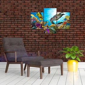 Tablou - Recif de corali (90x60 cm)