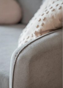 Fotoliu gri deschis Laine – ELTAP