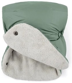 PETITE&MARS - Set sac de iarnă 3în1 JIBOT + mânuși cărucior JASIE verde