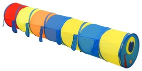 Tunel de joaca pentru copii, multicolor, 245 cm, poliester