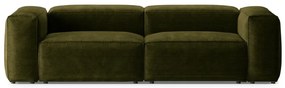 Canapea 3 locuri Bergamo velur reiat L264 cm
