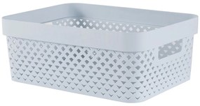 Cutie de depozitare albastru-deschis din plastic 36x27x14 cm Pure – Curver