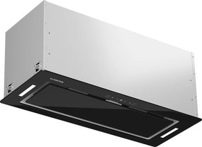 Klarstein Hektor Eco, hotă, 72 cm, 466 m³/h, control tactil, sticlă