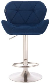 HR111W Scaun Bleumarin Velur