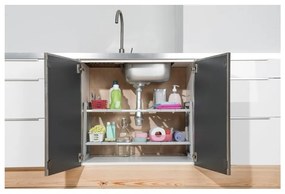 Raft cu lăţime reglabilă pentru chiuvetă Compactor Expandable Shelf