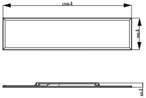 Plafonieră LED dimabilă SLIM SCENE SWITCH LED/36W/230V 2700K Philips