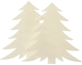 Orion Pungă pentru tacâmuri Stromek crem, 18 x 18cm, set de 2 bucăți